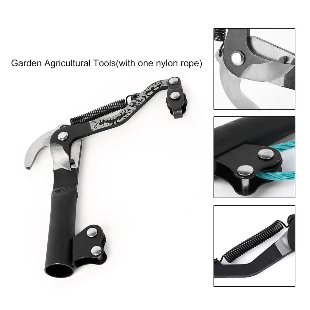 Pulley High Branch Scissors Garden Farm Tools Pruning Tool Fruit Tool Extendable Scissors Picking Fruit Garden Trimmerdiscount