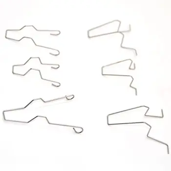 

Hot 6pcs Headlamp Headlight Dip Dipped Beam Head Lamp Bulb Retaining Spring Clip Clamp For H1 H3 H4 H7