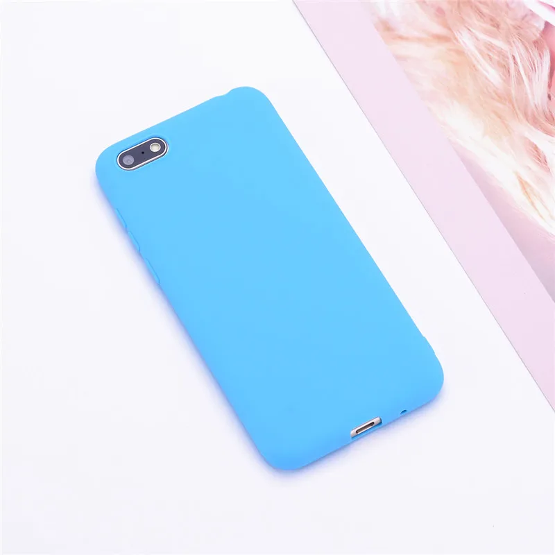 Candy Silicone Case For Huawei Y5 Lite DRA-LX2 DRA-L21 Soft TPU Phone Case For Huawei Y5 Prime 2018 /Y5 Lite 2018 DRA-LX5 Case best waterproof phone pouch Cases & Covers