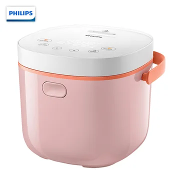 

Electric Rice Cooker 2L Mini Predatable Touch Control Can Make Yoghurt HD3070/00 Pink