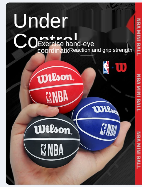 Bola de Basquete Wilson NBA DRV Azul - Mini #3