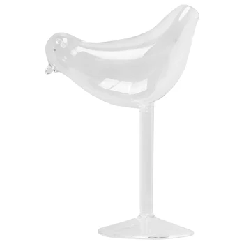 

150Ml Creative Bird Shape Cocktail Goblet Glass Personality Molecular Smoked Modelling Glass Fantasy Wine Goblet