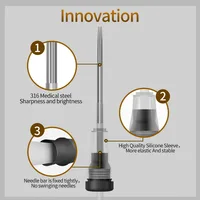 Buy Cartridge Tattoo Needles RL RS RM M1 Disposable Sterilized Safety Tattoo Needle For Cartridge Machines Grips Online - Image 3