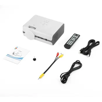 

Multifunctional Portable Home Video Projector Micro LED Projector for Home Multimedia Theater BL45 US Plug
