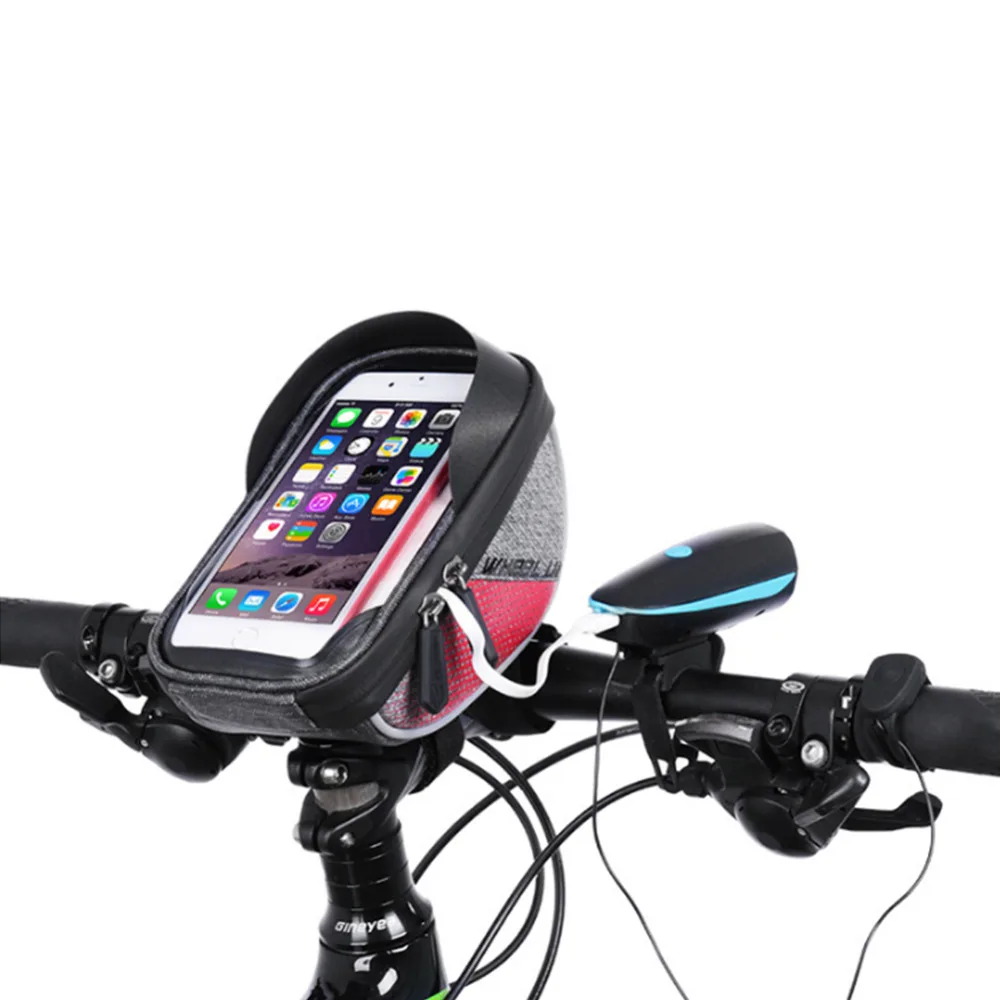 Cyrusher MTB велосипедная сумка " Рамка с сенсорным экраном Светоотражающая Сумка велосипедная верхняя водонепроницаемая сумка чехол для телефона Аксессуары для велосипеда