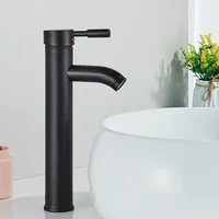 Rozin Matte Black Basin Faucet Mixer Taps 3