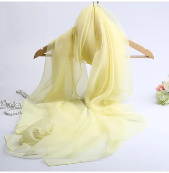 

Women plain bubble chiffon scarf hijab wrap printe solid color shawls headband muslim Red