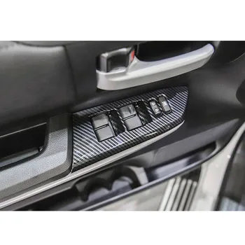 

Carbon Fiber ABS Door Armrest Cover Trim Inner Decor Charming Accessory