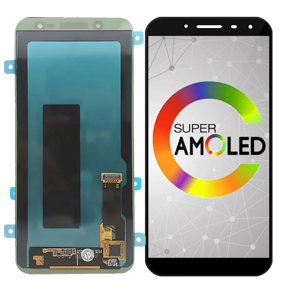 1280x720 6 'OLED lcd J810 дисплей для samsung Galaxy J8 2018 J810F J810G SM-J810F/G/DS кодирующий