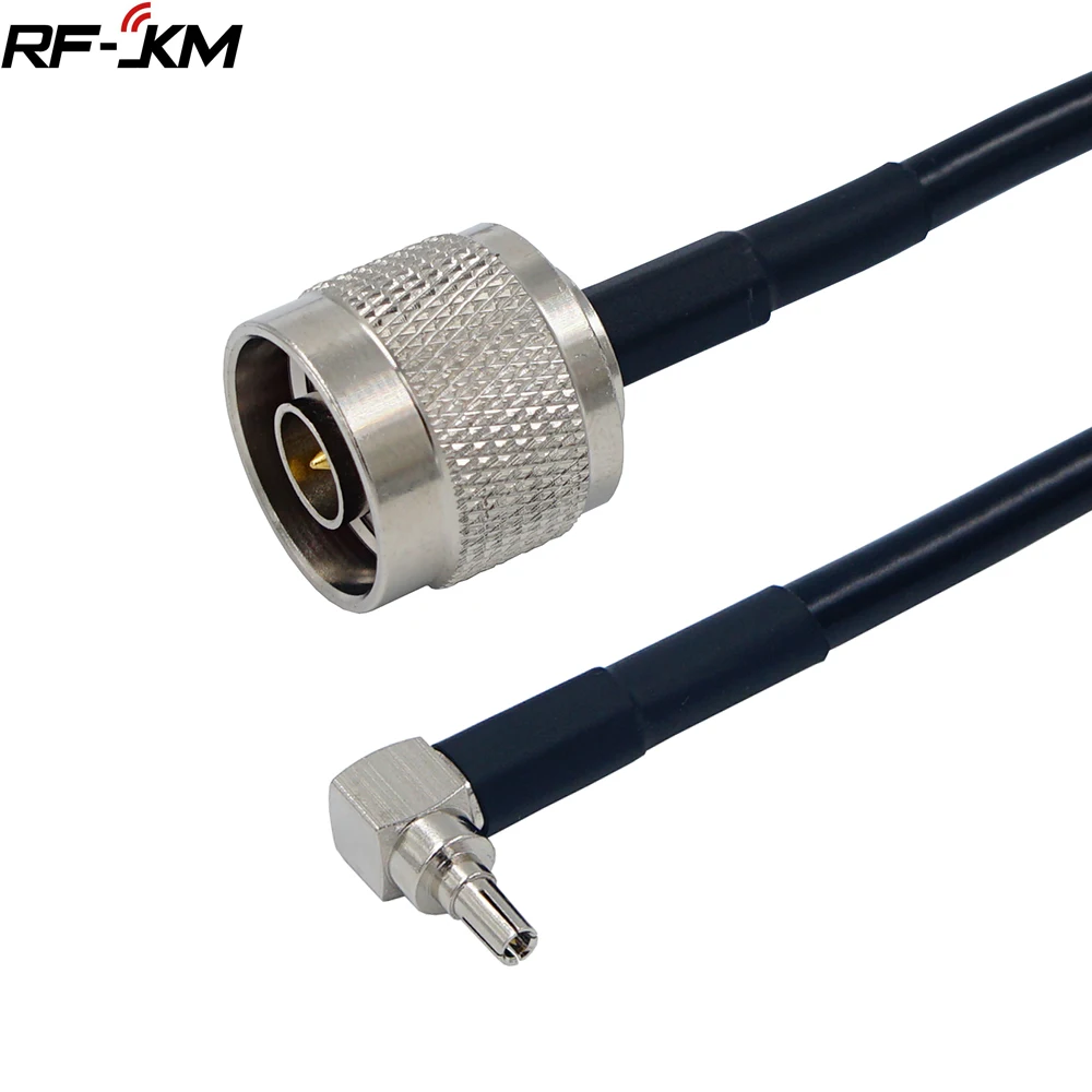 

CRC9 Male Plug Right Angle To N Male Plug Coax Pigtail Wire Connector Adapter RG58 Cable For HUAWEI Network Card