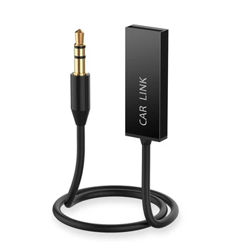 

Wireless Bluetooth V4.1 Receiver 3.5 Stereo Aux Audio Music Wireless Receptor For Car Speaker Headphone(Black)