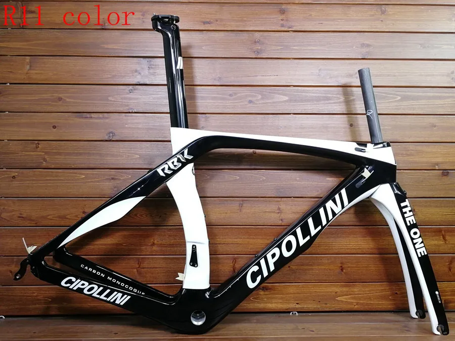 R11 color Топ Cipollini nk1k RB1K один T1100 3k красный УГЛЕРОДНЫЙ дорожные рамы велосипед набор углеродных велосипедов может быть XDB DPD корабль - Цвет: R11 color