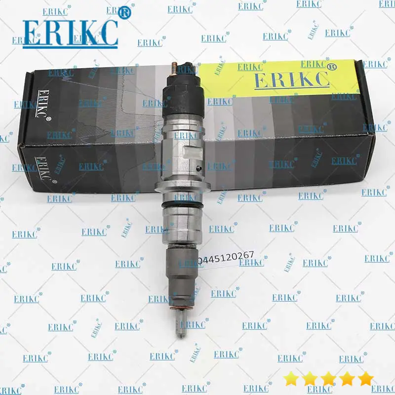ERIKC 0445120267 дизельного топлива Форсунка системы питания с общей торливной магистралью 0 445 120 267 распыления топлива впрыска топлива 0445 120 267 для bosch