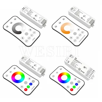 

2.4G RF Wireless LED Touch Remote Controller Dimmer for Single Color Color temperature RGB RGBW RGBCCT LED Strip