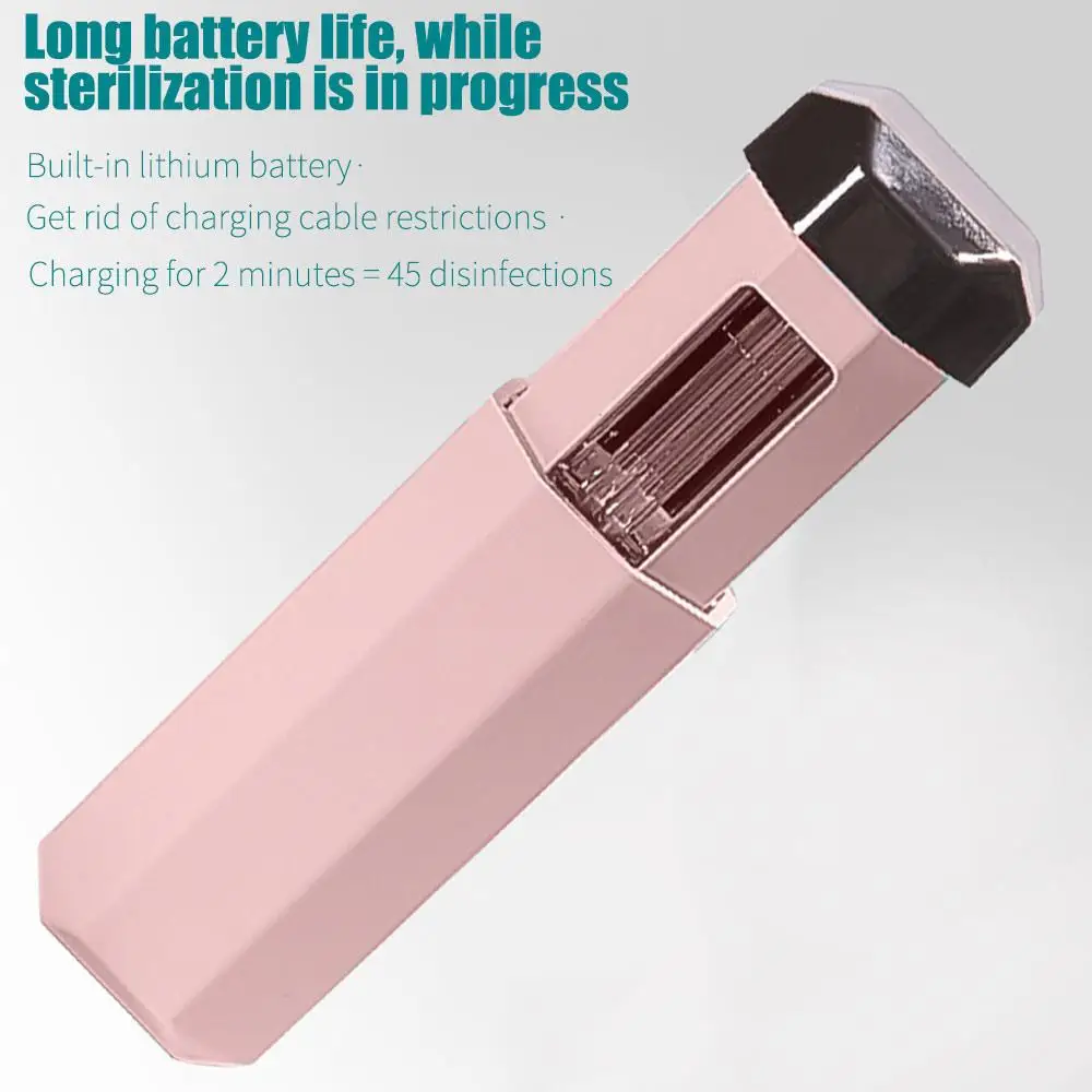 

Sterilizer Lamp Anti Bacterial Lamp UV Lights Sterilizer Germicidal Lamps Energy Conservation Disinfection Portable UVC Mask USB