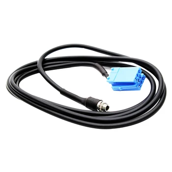 

Aux In Mini ISO 8Pins Audio Cable Adapter For Radio Blaupunkt VW Audi