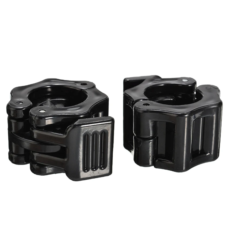 1 Pair 25mm Barbell Lock Collars Clamp Weight Lifting Bar Lock Gym Dumbbell For Fitness Training Body Building High Quality