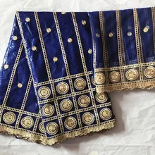 Базен riche getzner nouveau бассейн riche getzner жаккардовая парча ткань с камнями последние нигерийские геле хедти 5+ 2 ярдов