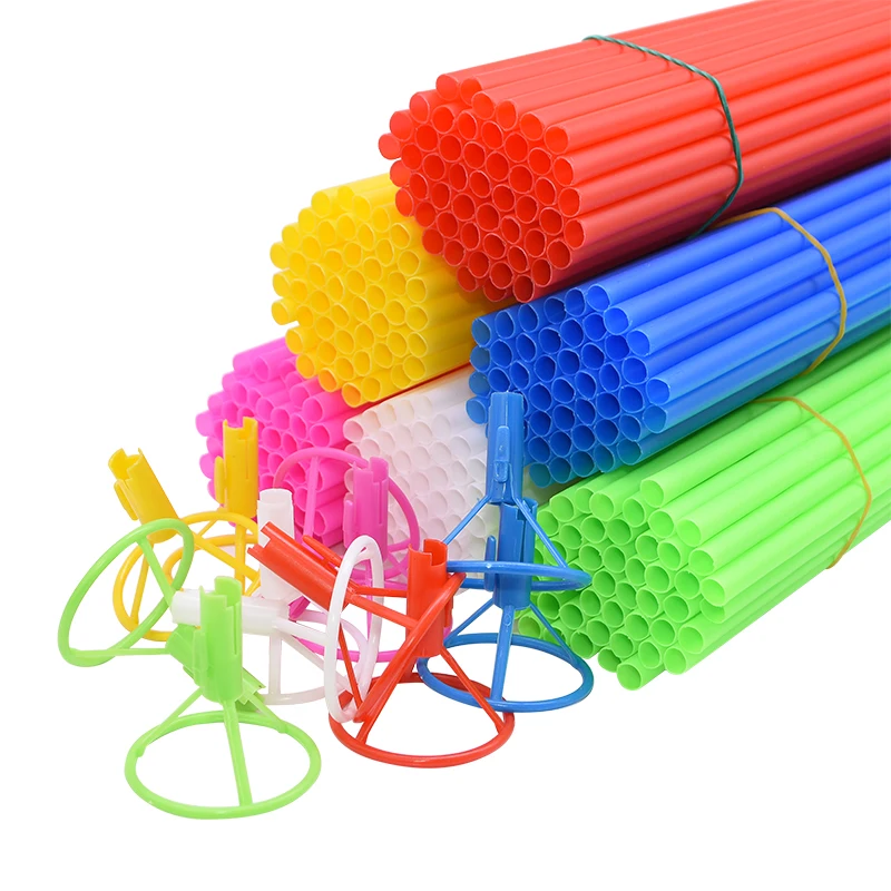 

10pcs 40cmBalloon Stick PVC Rods Stand Holder Accessories for balloon decoration
