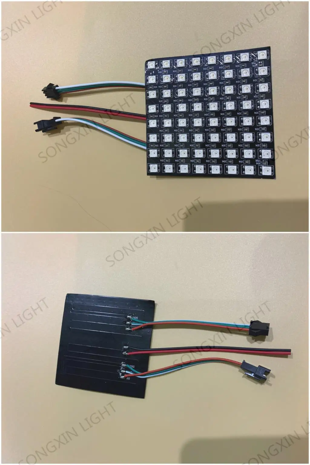 WS2812B WS2812 светодиодный панельный цифровой гибкий матричный 16*16 256 пикселей индивидуально адресуемый DC5V 5050 RGB полный цвет мечты UW