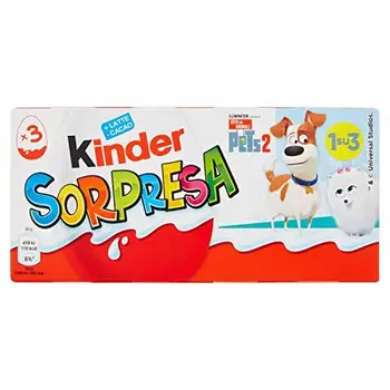 

Kinder Sorpresa 3x20 gr