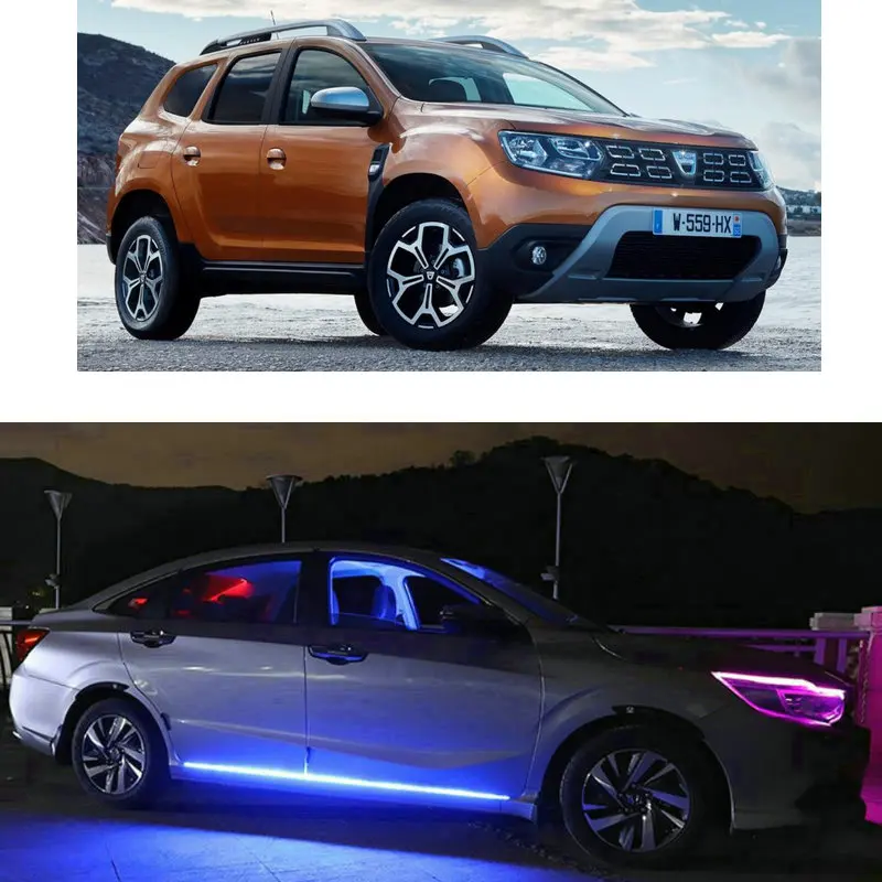 

Remote Car Door Decorative Mood Lighting For DACIA DOKKER DUSTER LODGY LOGAN SANDERO SOLENZA