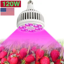 Светодиодный светильник для выращивания E27 1200 Вт Крытый парник, теплица для выращивания растений с/х Светодиодная лампа растительный цветок гидропонная теплица