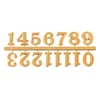 gold arabic number