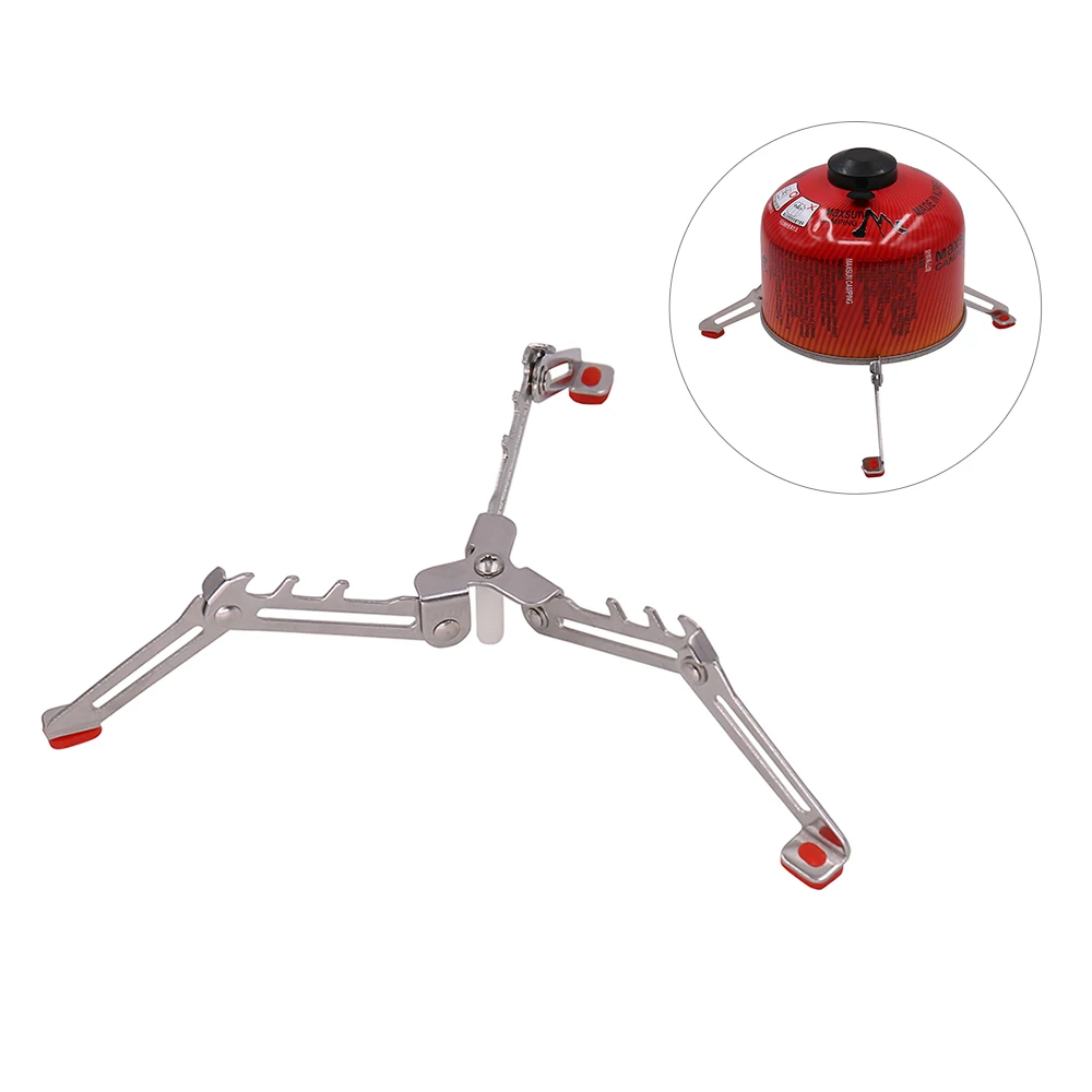 Tripod-Holder Stove-Base Support Fixed-Bracket Gas-Cylinder Folding Outdoor