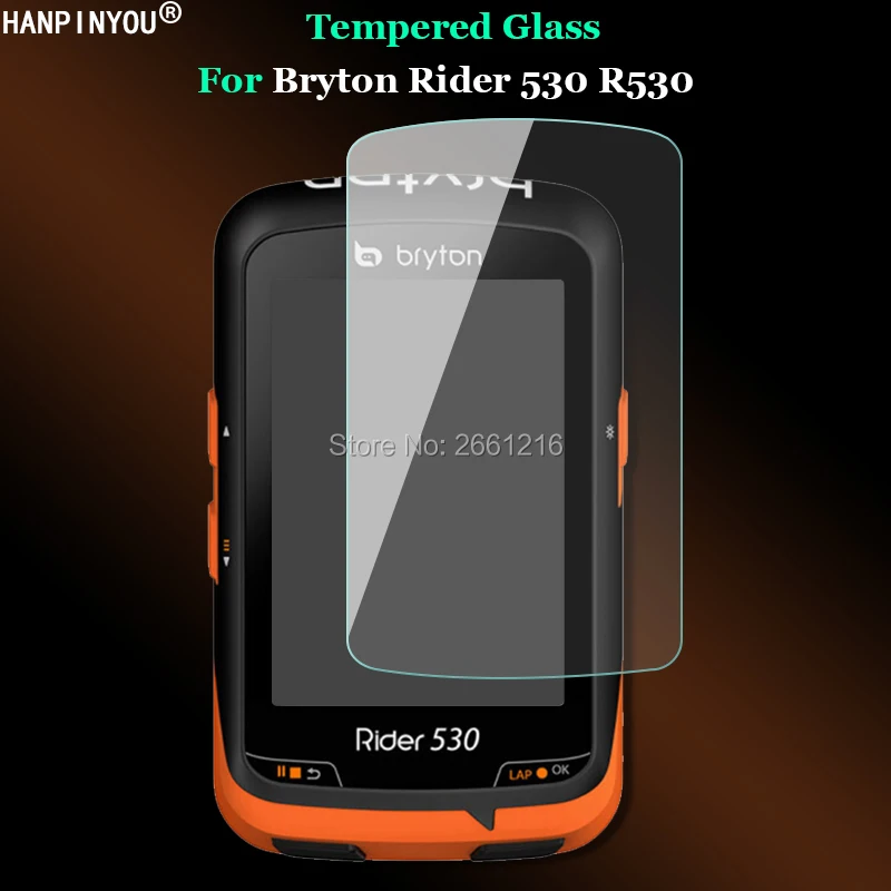 Закаленное стекло 9H 2.5D для смарт часов Bryton Rider 530 R530|Защитные стёкла и плёнки| |