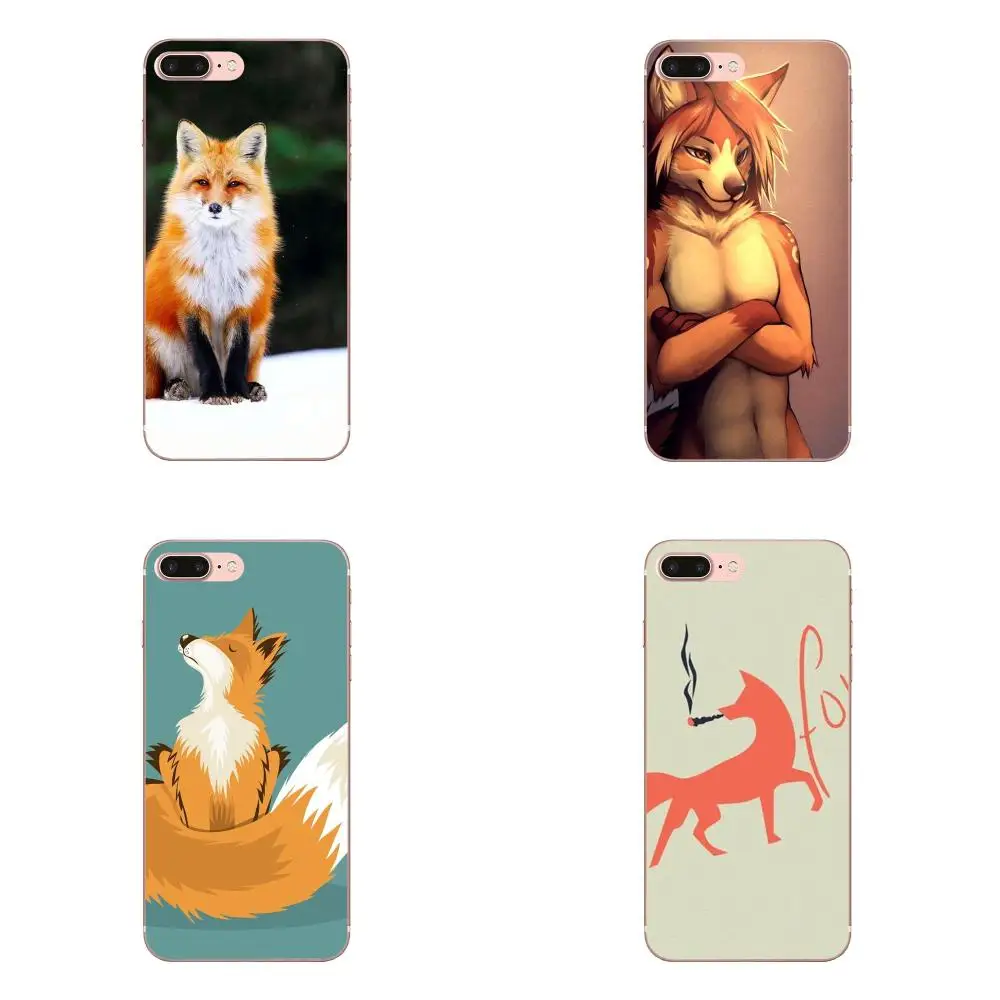 Милые животные лиса для Ipod Touch Case Pretty Xiao mi 3 4 4C 4i 5 5s 5X6 6X8 SE Pro Lite A1 Max x 2 Note