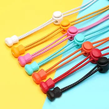 

Reflective Lazy Round Shoelace Convenient Elastic Fashion Locking Shoelaces Summer New Unisex Sneakers Shoe Laces shoe strings