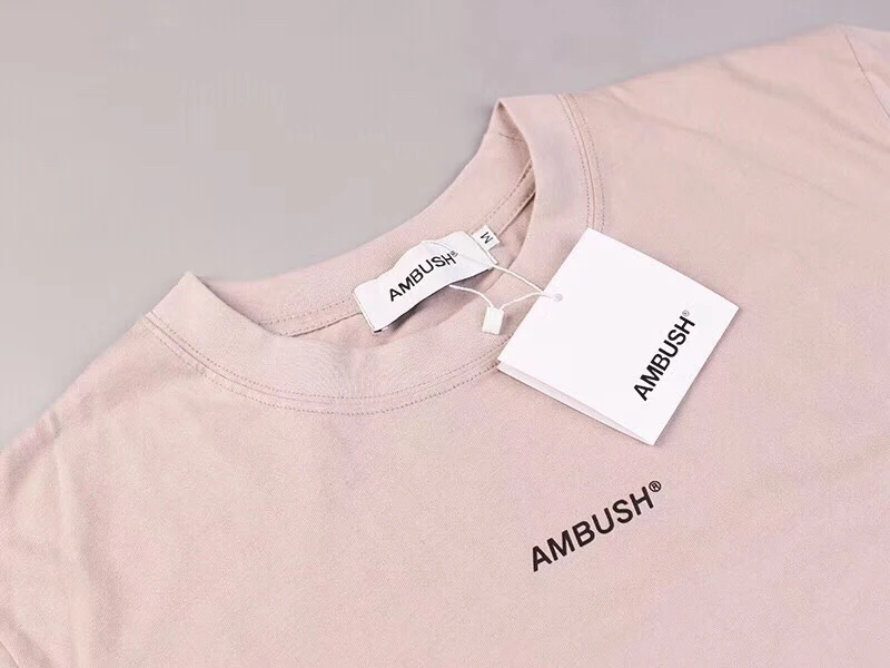 Футболка с длинным рукавом Ambush для мужчин и женщин 1:1 хлопок оверсайз