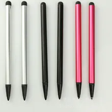 Напрямую от производителя простота двойного назначения сенсорная ручка резистор емкостный стилус для мобильного телефона сенсорный металлический lv guan b