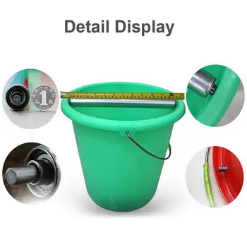 

Stainless Steel Roll Bucket Mousetrap Mouse Rats Rodent Repeller Trap Durable