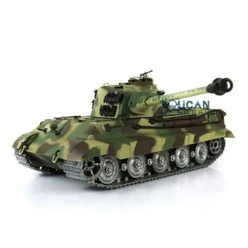 Henglong 1/16 масштаб 6,0 King Tiger RTR rc Танк 3888A металлические треки цепи на колёса TH12714