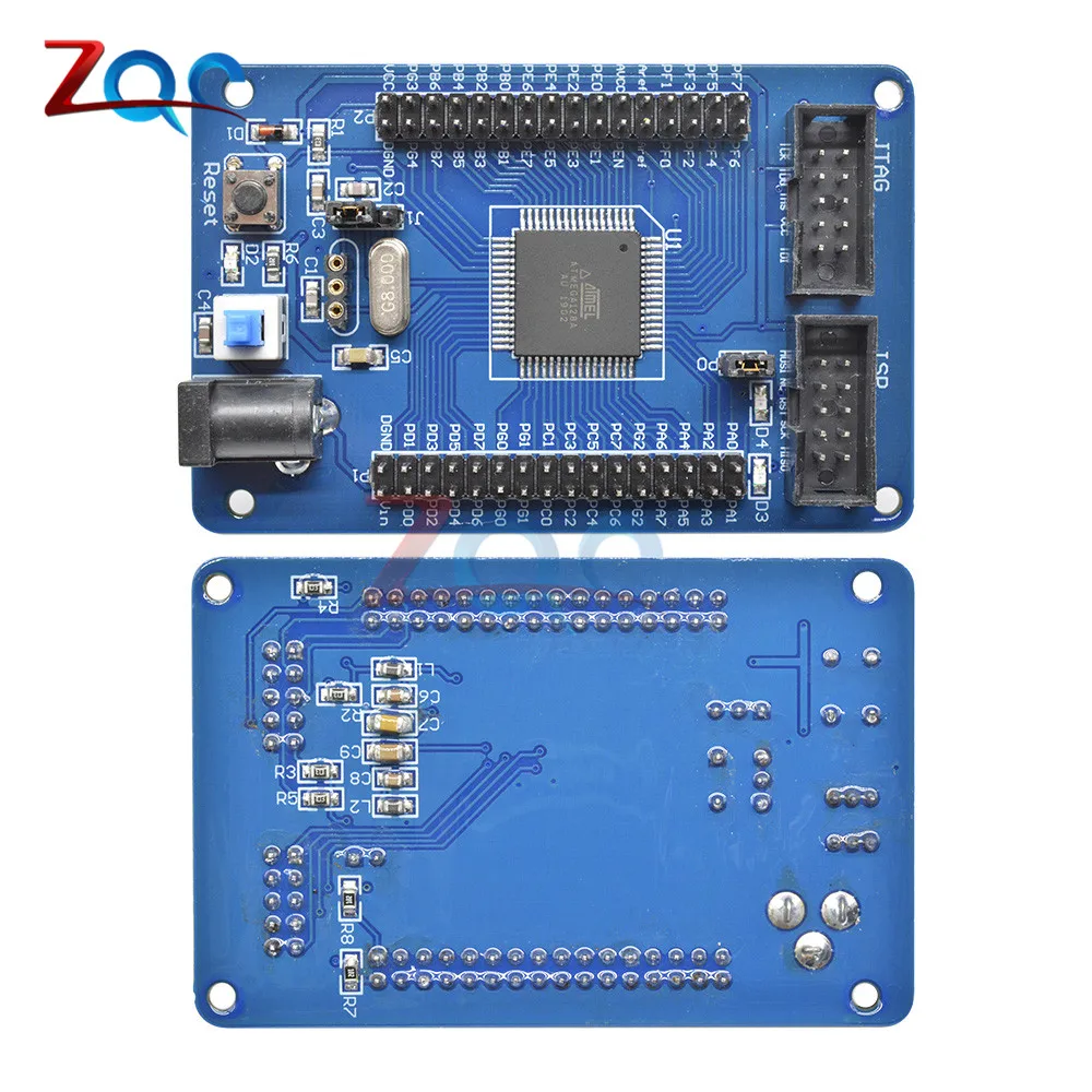 AVR ATmega64 ATmega128 AVR минимальное ядро ISP JTAG макетная плата обучения Базовая плата комплект компонентов