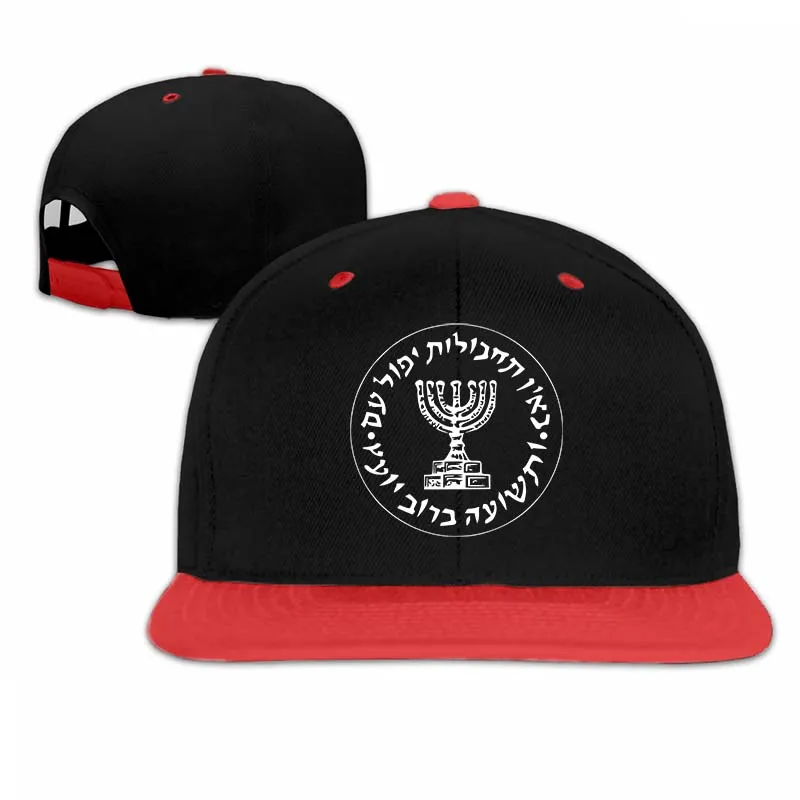 Mossad Israeli Intelligence Baseball cap men women Trucker Hats fashion adjustable cap - Цвет: 5-Red