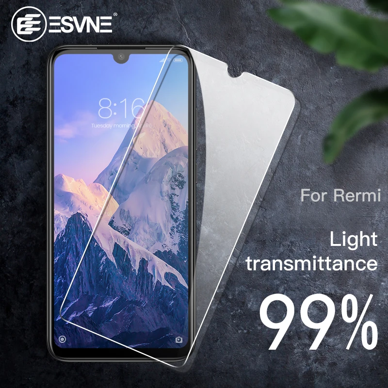 ESVNE Закаленное стекло 9H для Xiaomi Redmi Note 5 6 7 Pro 5A 6A Go Y3 4X K20 | Мобильные телефоны и