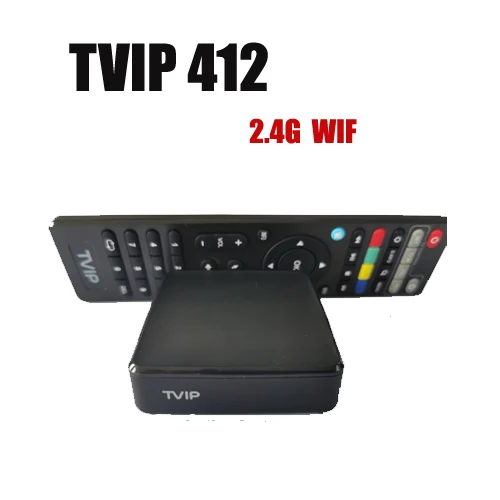 TVIP412 ТВ IP605 Linux ТВ приставка поддержка Stalker Премиум IP tv медиаплеер MPEG4 Встроенный 2,4/5G wifi LAN tv IP 412/415/605 - Цвет: TVIP412