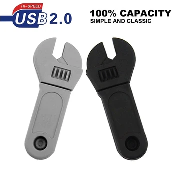

USB Flash 64GB Pendrive Memory Stick Pen Drive 4GB 8GB 16GB 32GB 128MB Cartoon Tool Wrench Usb Disk Creative Gift Usb Stick