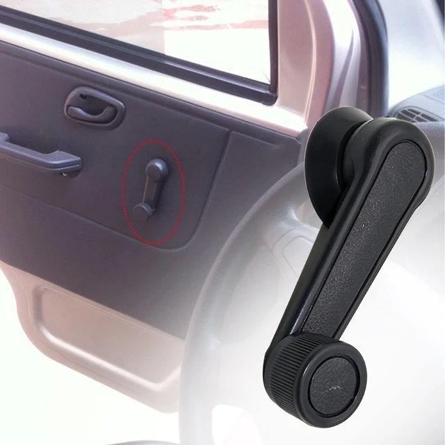 Accessori per auto universali 2 pezzi finestrino per auto collegare la  maniglia dell'avvolgitore manovella maniglia della leva della porta  sostituisce gli accessori per automobili nuovo - AliExpress