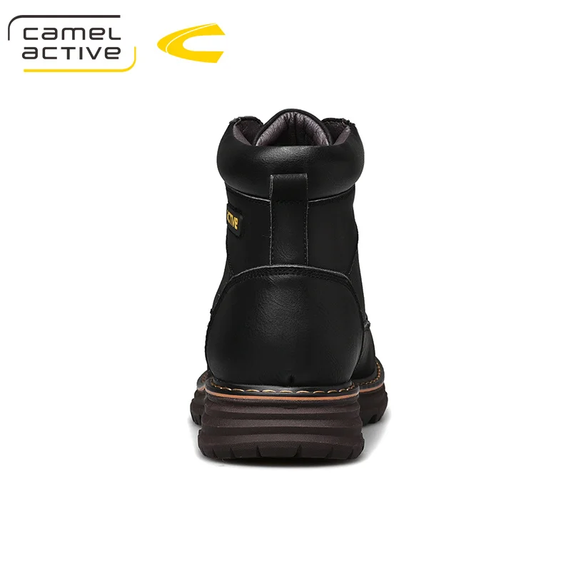 Camel Active/Новинка; Лидер продаж; Брендовые мужские ботинки из натуральной кожи; сезон осень-зима; мужские ботильоны в байкерском стиле; пара оксфордских туфель
