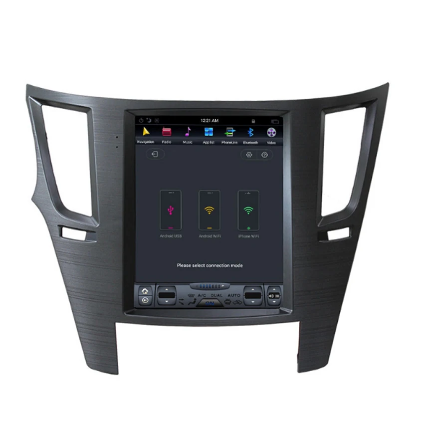 For Tesla style Android 9.0 Car GPS Navigation For Subaru Legacy Outback 2009 2010 2012 2013 2014 head unit multimedia radio tape recorder21