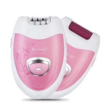 

2 In 1 Electric Epilator Women Hair Removal Painless Women Hair Remover Shaver Trimmer Bikini Depilatory Legs Body Depilator