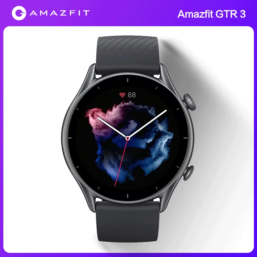 Amazfit GTR 3 Smartwatch HD AMOLED Display 21-day Battery Life Alexa Built-in | Электроника