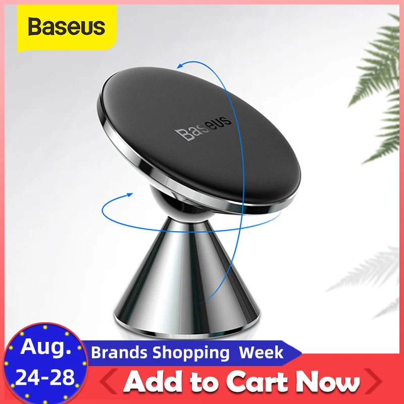 Магнитный автомобильный держатель Baseus для телефона универсальная подставка