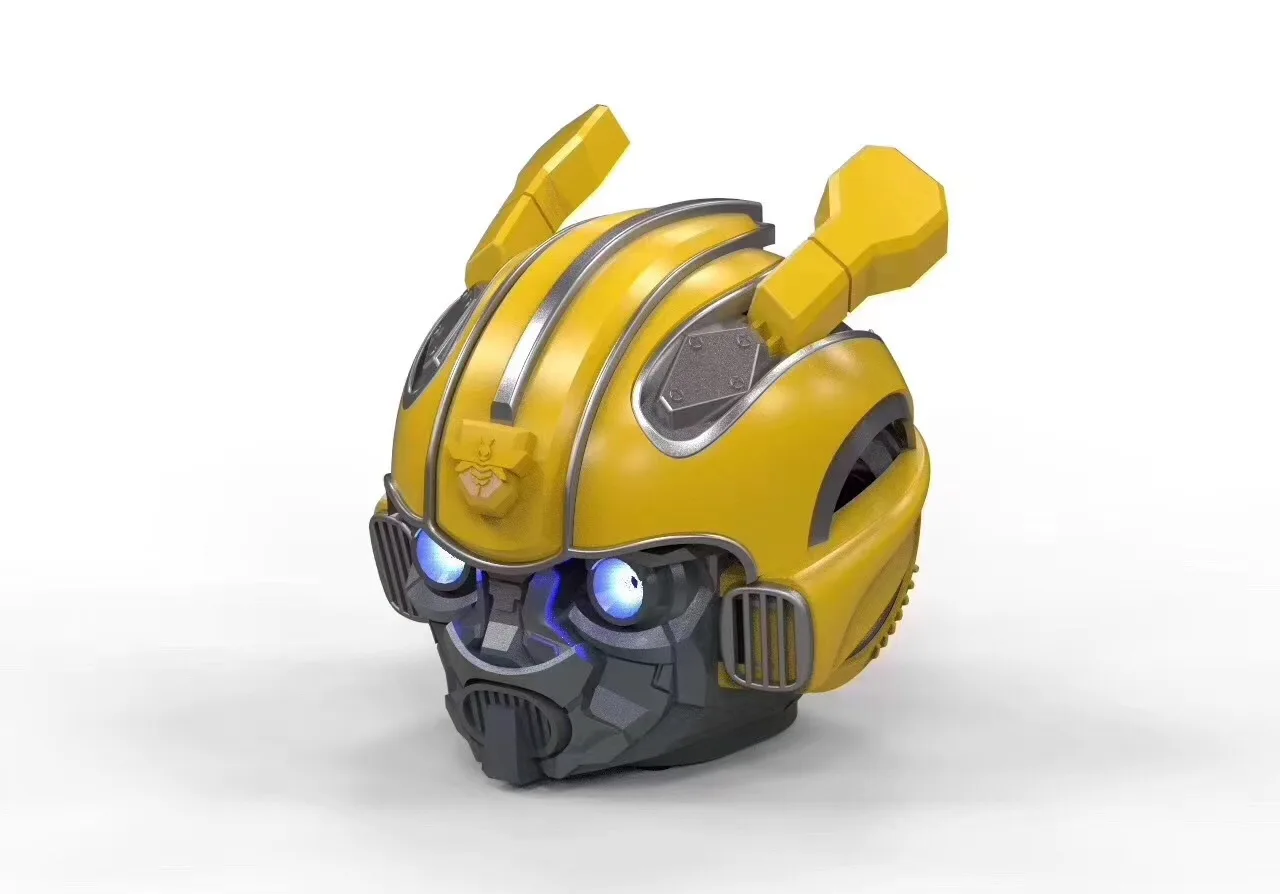 Bumblebee Bluetooth динамик мини беспроводной динамик s сабвуфер стерео трансформаторы светодиодный мигающий светильник BT Бумбокс для FM Mp3 TF