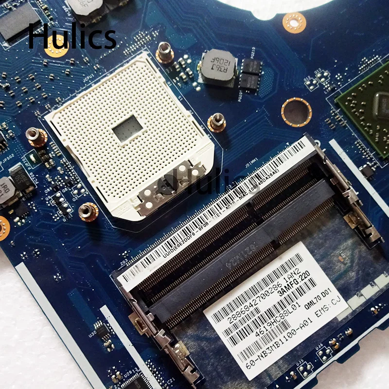 Hulics для ASUS K75D A75D K75DR K75DE R700D Материнская плата ноутбука QML70 LA 8371P материнская плата