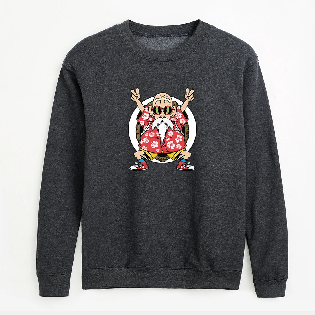 

2019 Men's pullover hoodie Dragon Ball Turtle fairy hoodies Funny Anime Casual 100% Cotton motion hooded sweatshirt Leisure